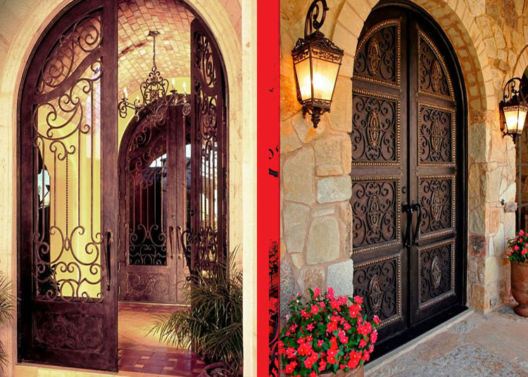 Ferforje Eskitme Bina Giriş Kapıları